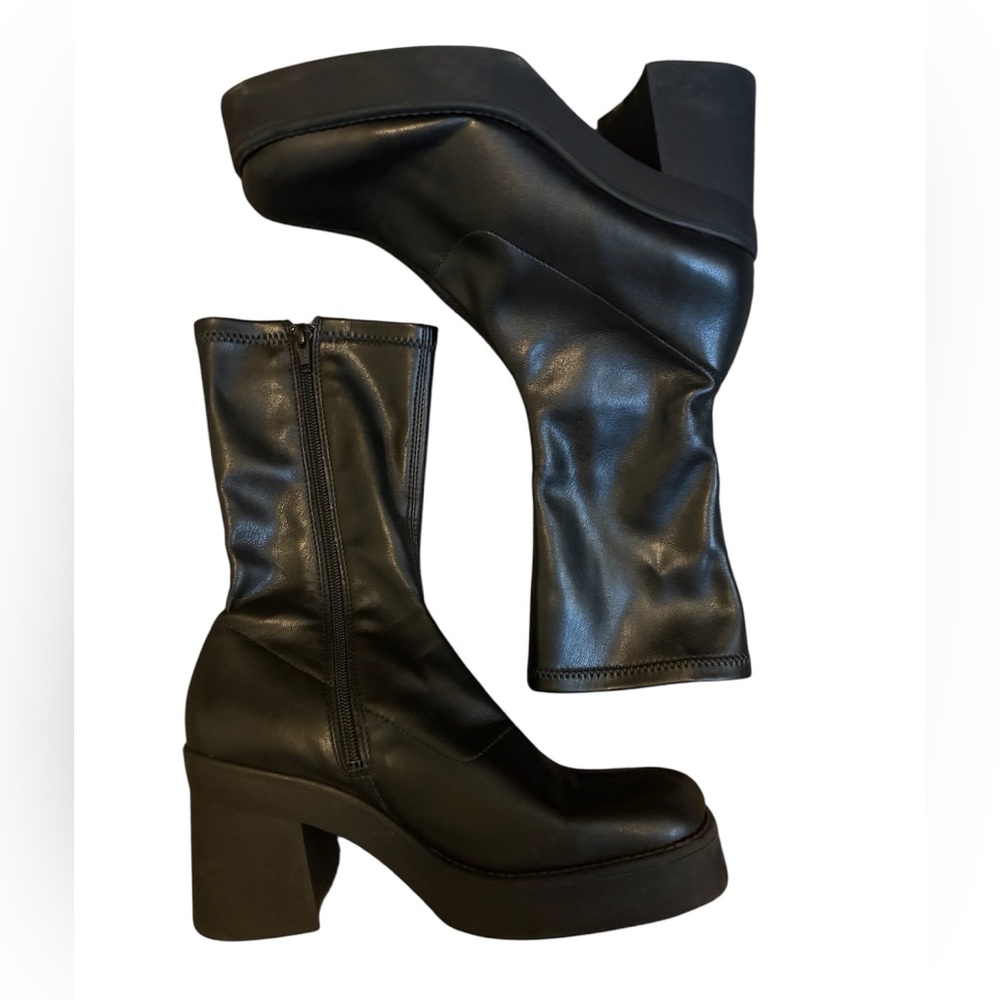 Miista Platform Heeled Boots